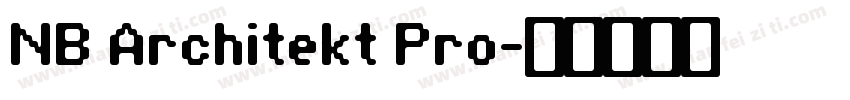 NB Architekt Pro字体转换